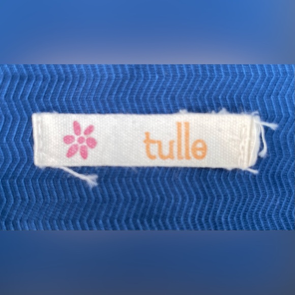 Tulle Cobalt Blue Skirt - Picture 8 of 10